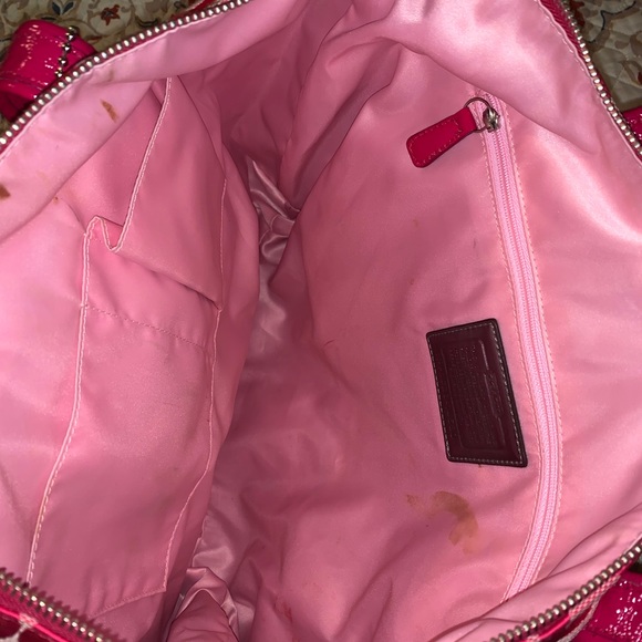 Coach Pink Tote - Picture 2 of 10